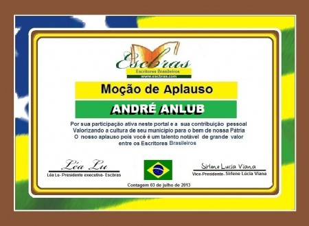   MOÇÃO DE APLAUSO-ESCBRAS
